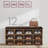Florann 15 Pair Shoe Storage Bench