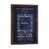 Classic Brown Wood Framed selected