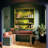 Ruehl 7.25-inch 1-Light Adjustable Wall Sconce in Lacquered Bronze with Lacquered Brass Accents-126562272