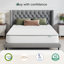 Novilla 27cm Memory Foam Pocket Sprung Mattress-94341993