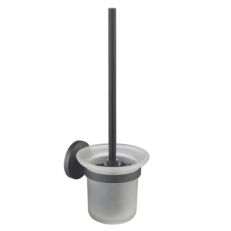 Porte-brosse pour cuvette Iddings, Noir mat