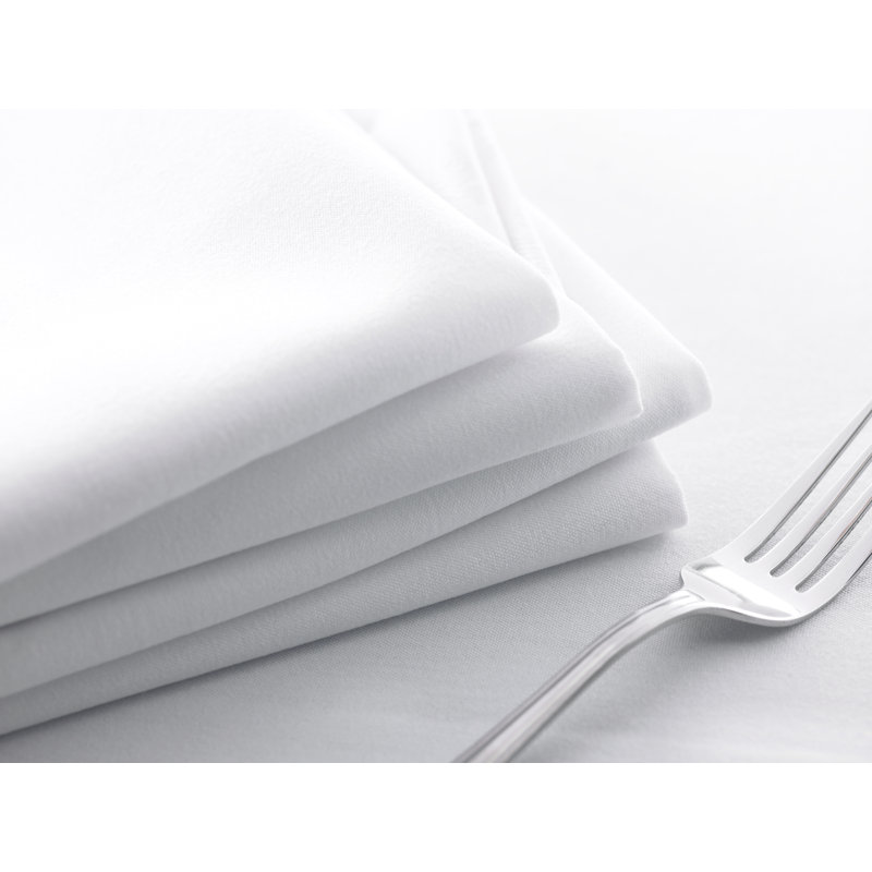 Tablecloth, 132 cm W x 132 cm L, White