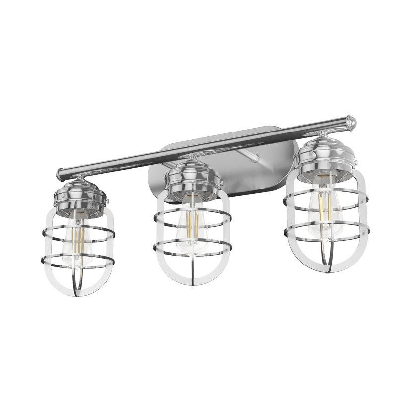 Starklake 3 - Light Dimmable Vanity Light, Chrome