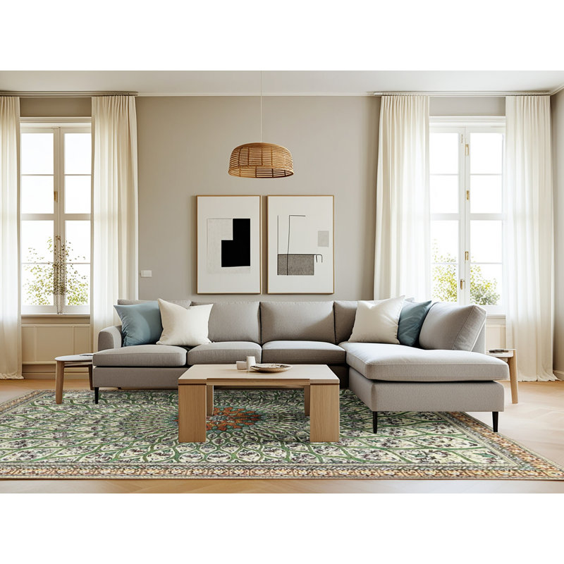 Oriental Indoor Rug, Rectangle 8' x 10'
