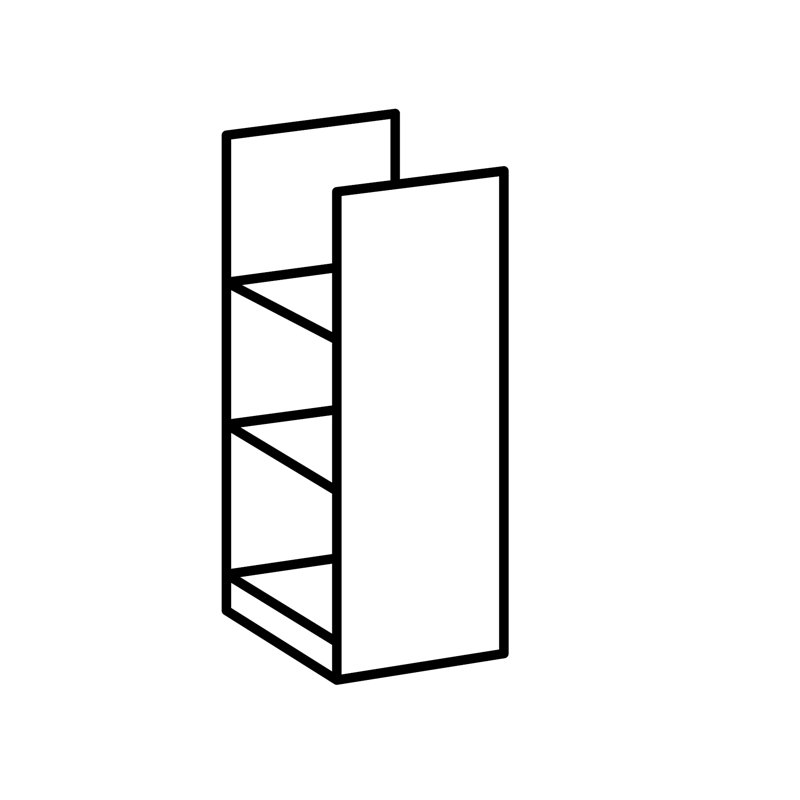 This is the Bambina base cabinet.