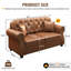 Canapé 63 po avec 2 coussins Chesterfield-1945783542