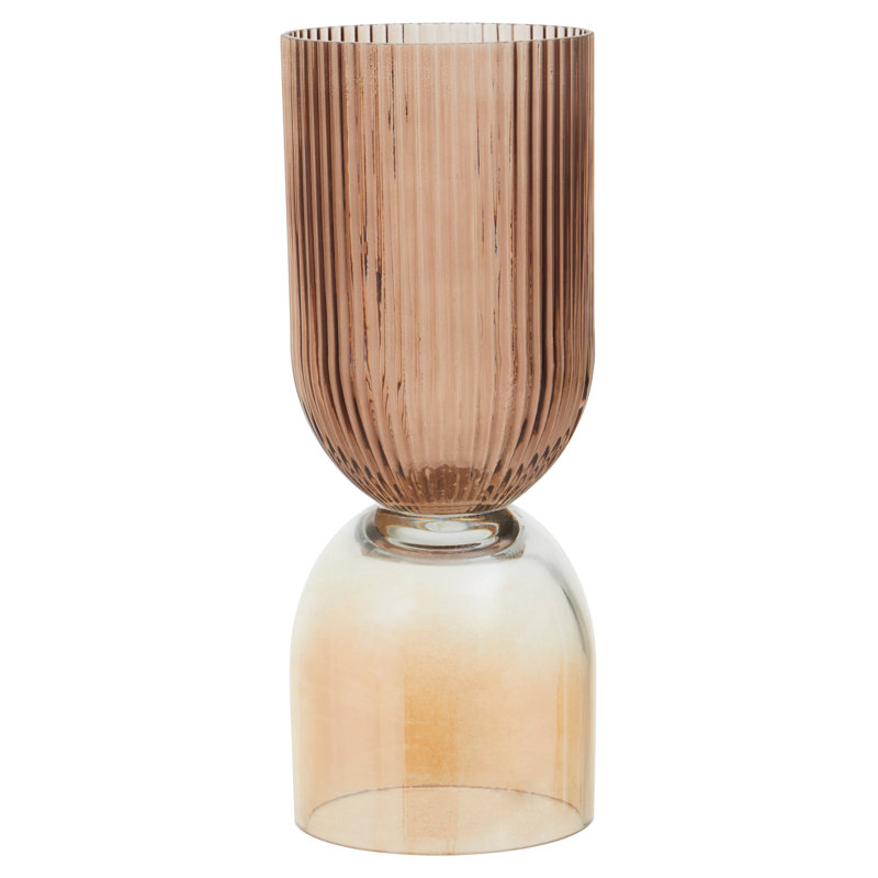 Demekia Glass Table Vase, 31cm H x 12cm W x 12cm D