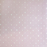 Great Kids Collection Smooth Glitter Hearts 33' L X 21" W Wallpaper Roll