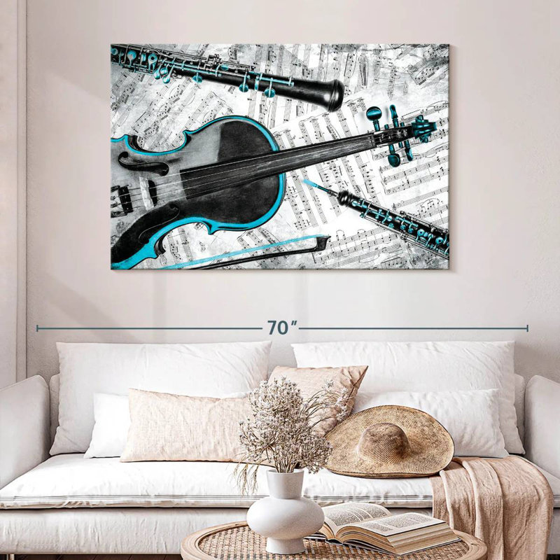 Abarca Musical Instruments Pop, 32" H x 48" W