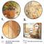 «Gerthrud Bathaign Bliss With A View of Mediterrean City», reproduction sur toile-88533108
