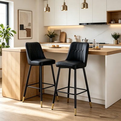 Tabourets de bar 27 po Mid-Century