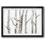 Birch Trees II, reproduction d'art encadrée-430658397-430658394