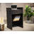 Black Standard Iron Reception Desk-260073455