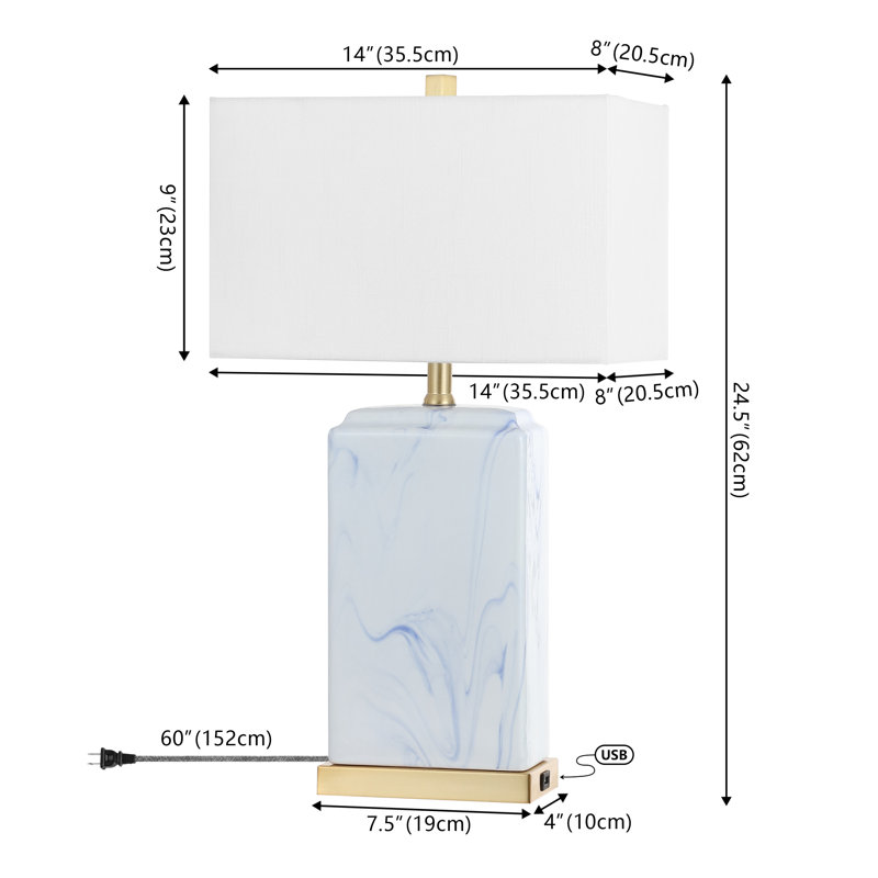 Lampe de table DEL Choloe