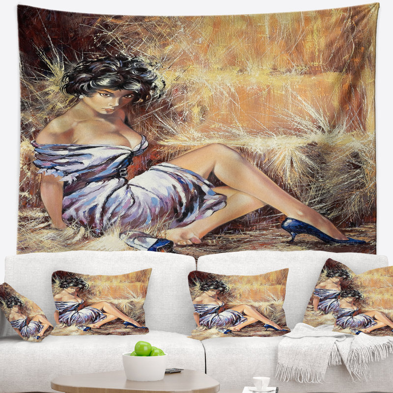 Polyester Tapestry, 32" H x 39" W