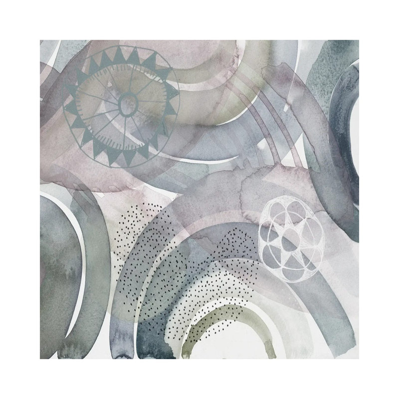 Joyful Rings II by Faith Evans-Sills - Gallery-Wrapped Canvas Giclée on Canvas, 12" H x 12" W, Wrapped Canvas