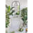 Charming Iron Console Table with Bird Perch Design, Twisted Legs for Rustic and Elegant Entryway or Living Room Decor