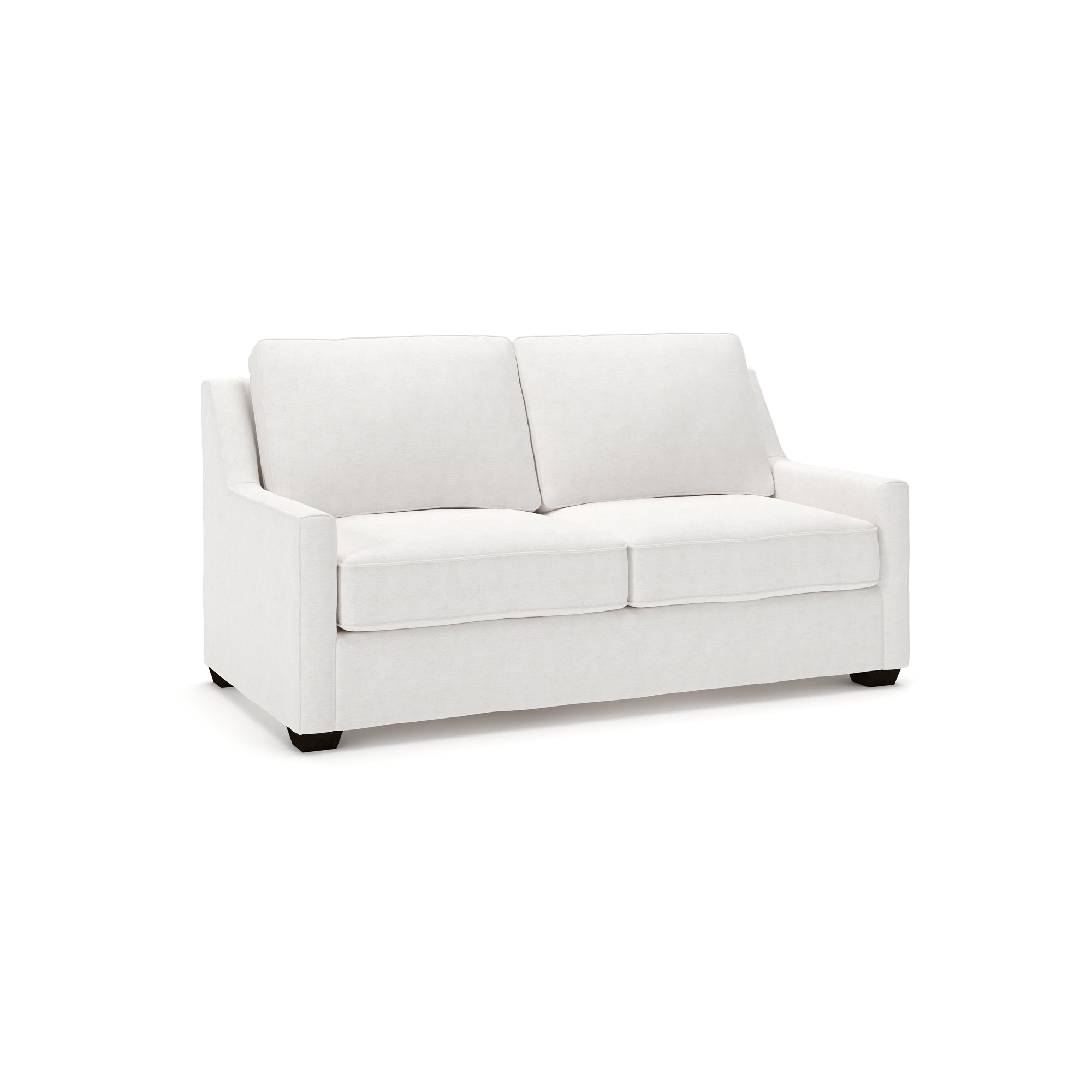 Gemi 72'' Upholstered Sleeper Sofa, Nomad Snow Crypton® Chenille