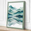 Mountains at Sunrise Scandinavian - Wrapped Canvas-654427328-654427329
