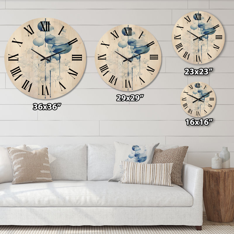 Horloge murale Tranquility, Moyenne