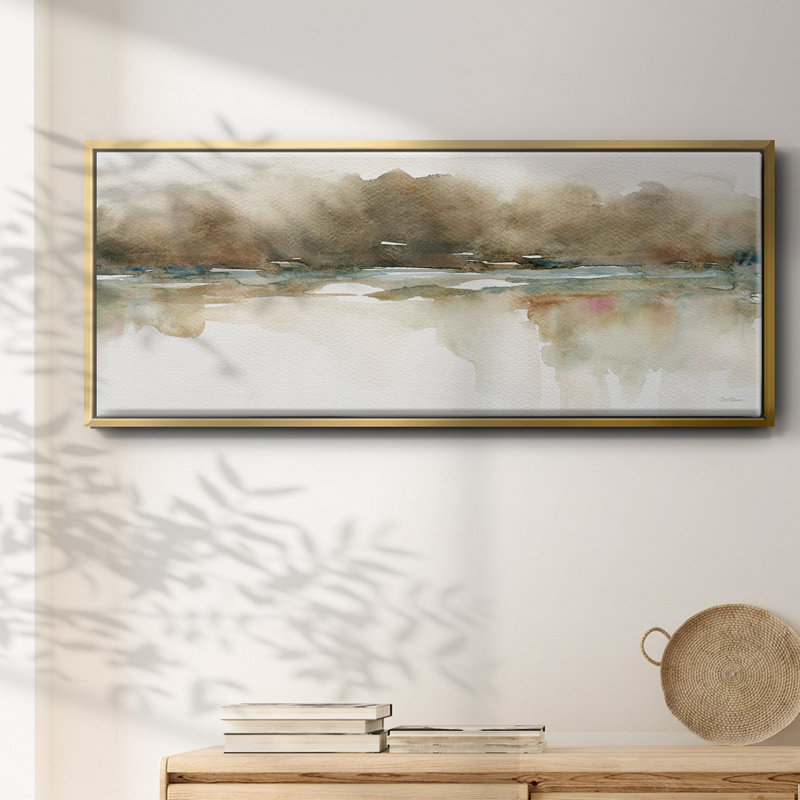 Softer Reflections- Framed Canvas