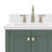 Oberle 67'' Double Bathroom Vanity with White Quartz Top-126517467