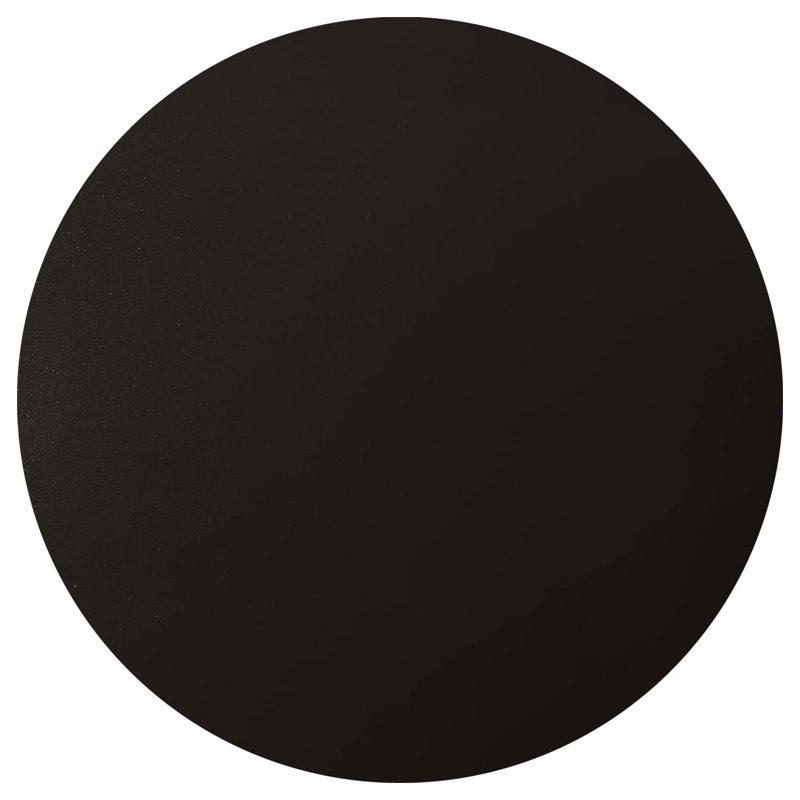 Tapis de sol rond, Noir