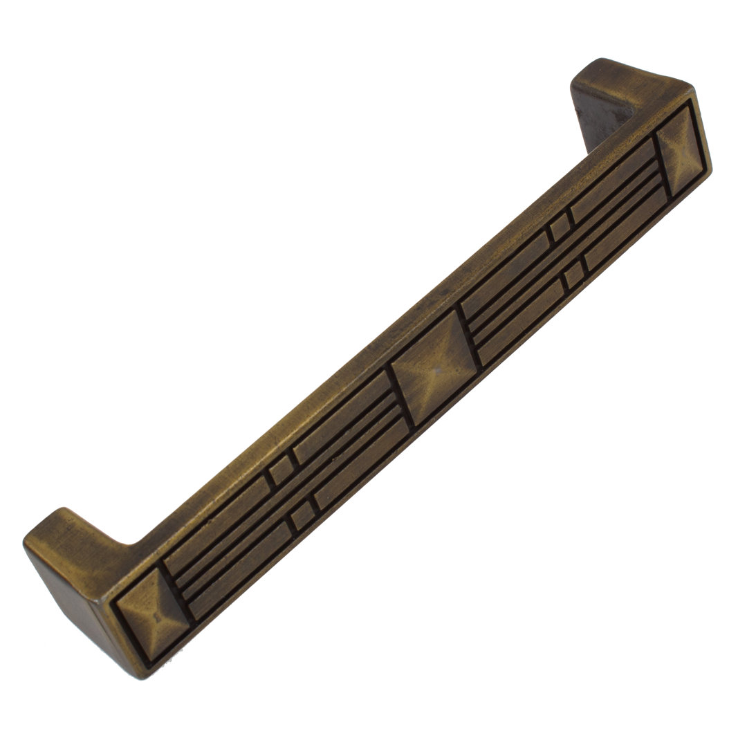 5-1/16" Center to Center Modern Pyramid Bar Pull GlideRite Hardware 