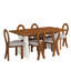 Ensemble de table à manger 7 pièces, ensemble de table à manger-191880097