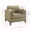 Chaise moderne avec accoudoirs-1931478134