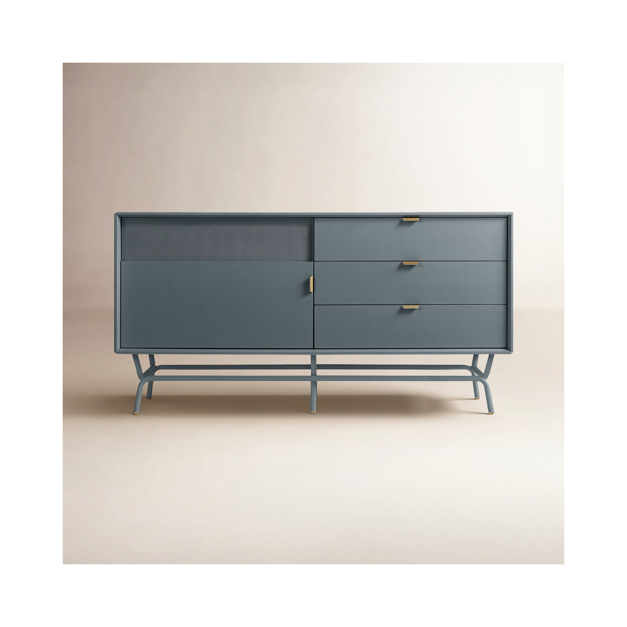 Dang 56'' Media Console, Marine Blue