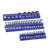 Magnetic Socket Organizer Set 3PCS Magnetic Socket Trays Blue for Metric