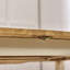 Table de salle à manger extensible Alissah en bois massif avec grand banc Alcazar x1