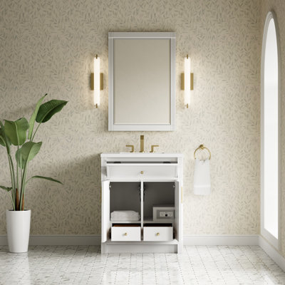 Bellshire Single Vanity w/ 3 CM Top