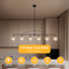 Lustre spoutnik 6 lumières Dimmablesu