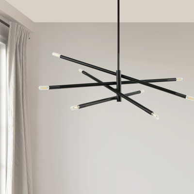 Luminaire suspendu 8 lumières incandescentes