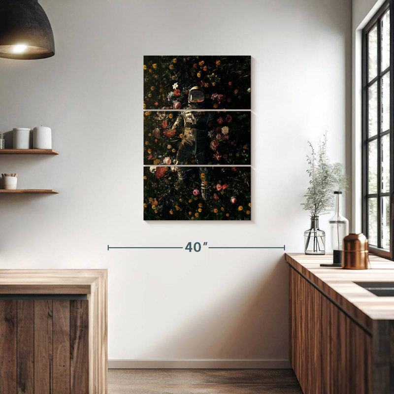 Oberle Garden Delights I, 38" H x 24" W