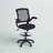 Modway Veer Drafting Chair - Reception Desk Chair - Flip-Up Arm Drafting Chair-219629173