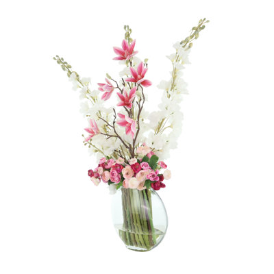 Delphinium and Ranunculus Arrangement
