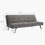 Structure en métal, pied en acier inoxydable, futon, canapé