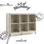 Casablanca 6 Cube Organizer Bookcase-1475814739