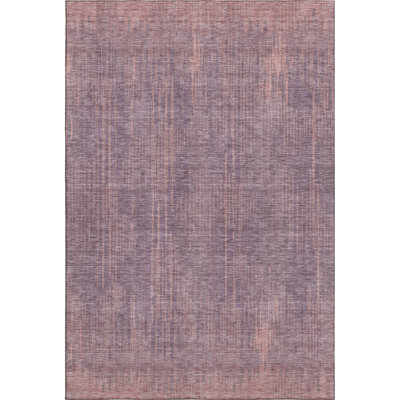 Premium Machine Washable Prisco Mauve Rug