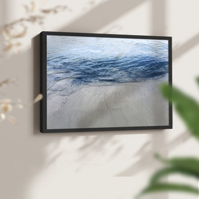 Aegean Blue Water - Reproduction encadrée - Restickable