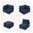 Compressed Modular Sectional Sofa-380515393