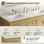 Ensemble de meuble-lavabo double 60 po Lexington-963995177-963995173