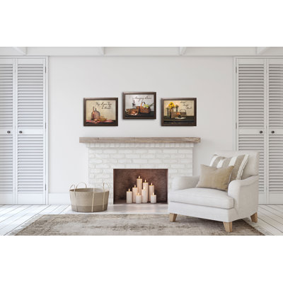 Grateful Thankful Blessed Amazing Grace and May All Your Days be Blessed' 3 Piece Photographic Print Set -  August Grove®, 594E4332AA7A4A4C89C2FCD418C29762