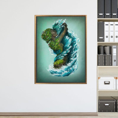 Art sur toile moderne, surréel et terrestre