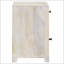 Buffet décoratif 1 porte blanc délavé