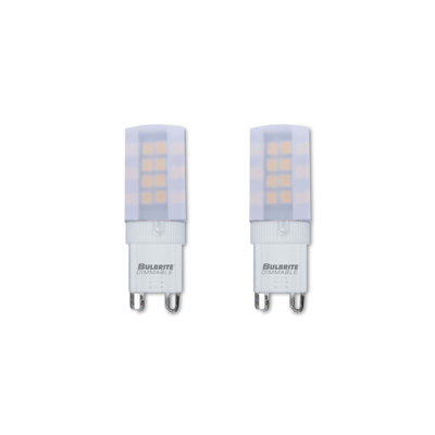 Ampoule à DEL T4 4,5 W à intensité variable de 35 W à culot variable blanc chaud G9 / base à deux broches