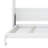 Queen Size Murphy Bed With Desk And Shelves, Modern Wall Bed With Big Cabinets-1517542413